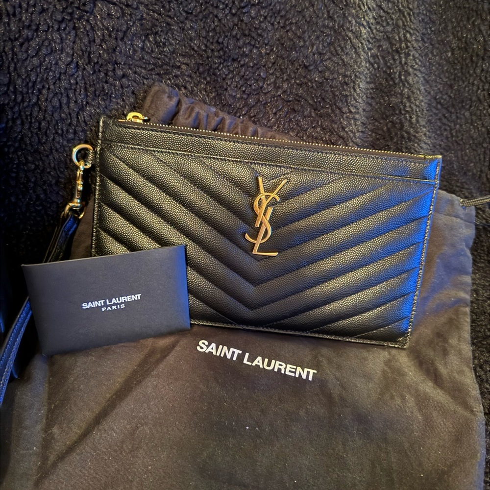 Saint Laurent Large Pouch